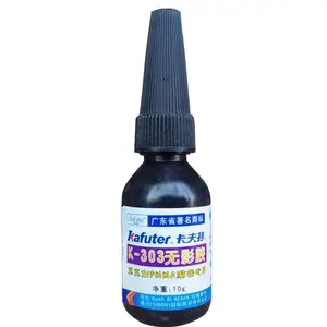 Uv Glue For Acrylic Plastic Adhesive Abs Pc Plexiglass Shadowless Adhesive Kafuter K-303 Shadowless Adhesive