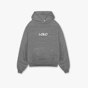 Sudaderas con capucha para hombre informales personalizadas al por mayor, pantalones cortos de felpa francesa, Sudadera de cuello redondo, ropa deportiva con logotipo, Sudadera con capucha y conjuntos de Jogger - Product Image 5