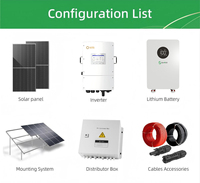 Système de stockage d'énergie solaire tout-en-un Solis Hybrid Inverter 16 kW, kits solaires pour la maison avec batterie au lithium