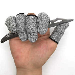 Doigts protège-doigts anti-coupure niveau 5 en HPPE pour la cueillette, la sculpture et la protection au travail - Product Image 4