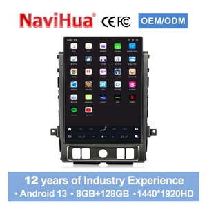 NaviHua New 15.6 Inch Vertical Screen Android Car Radio for Nissan Titan Multimedia <b>Auto</b> Head Unit Monitor Carplay Navigation - Product Image 4
