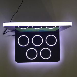 Hign-end trang điểm hiển thị đứng LED tương tác Màn hình hiển thị <span class=keywords><strong>Acrylic</strong></span> mỹ phẩm hiển thị đứng với ổ đĩa <span class=keywords><strong>flash</strong></span> <span class=keywords><strong>USB</strong></span> - Product Image 4