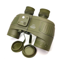 Binoculares militares especiales, binoculares de gama alta, impermeables, 7x50, 10x50, telescopio con brújula telémetro