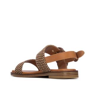 Carmela Women's Low Sandal Leather 36 <b>Flat</b> Summer Wear - Product Image 3