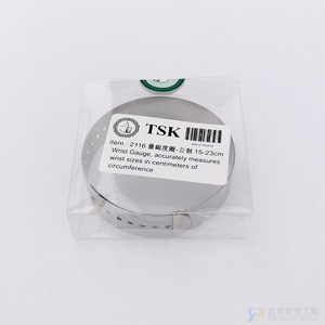 Stainless Steel Bracelet Sizer <b>Ring</b> Measuring Tool For Jewelry Making Round Shape 18 To 23 <b>Size</b> With <b>Adjustable</b> Fit - Product Image 4
