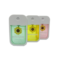 Spray désinfectant pour les mains parfumé avec logo de marque personnalisé