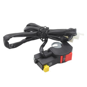 <span class=keywords><strong>Interrupteur</strong></span> universel de guidon 7/8\" 22mm avec bouton de démarrage et d'arrêt et <span class=keywords><strong>interrupteur</strong></span> d'allumage pour motos, vélos <span class=keywords><strong>électrique</strong></span>s, VTT, quads et scooters - Product Image 2