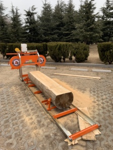Scie <span class=keywords><strong>à</strong></span> ruban professionnelle de 18 pouces, scierie robuste <span class=keywords><strong>à</strong></span> essence, machine de découpe du <span class=keywords><strong>bois</strong></span>, moteur de sciage de <span class=keywords><strong>bois</strong></span> pour bricolage, <span class=keywords><strong>fendeuse</strong></span> de bûches - Product Image 3