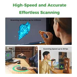 Escáner 3D Creality Otter Lite, Escáner Inalámbrico Portátil, Precisión de 0.05 mm, Seguimiento Antivibración, 30 FPS, Objetos de 20-2000 mm - Product Image 2