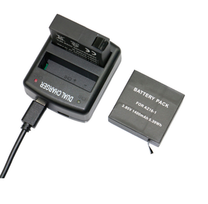 Cargador de batería dual Xiaoyi Accesorios Dock Línea de carga USB para <span class=keywords><strong>Xiaomi</strong></span> Yi <span class=keywords><strong>4K</strong></span> Cámara DE ACCIÓN 2ª generación - Product Image 3