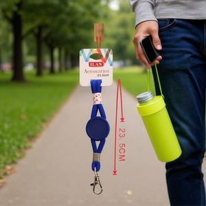 Accessori ILAN Cordino da 23,5 cm con chiusura in metallo per telefono e bottiglia - Product Image 3