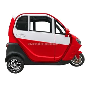 Three-wheeled Electric Motorcycle Fully Enclosed Household Small Battery Car 100km Endurance Tricycles