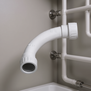 Conector de tubo curvo de radio estrecho gris de 16 mm RK IP65 para plomería - Product Image 3