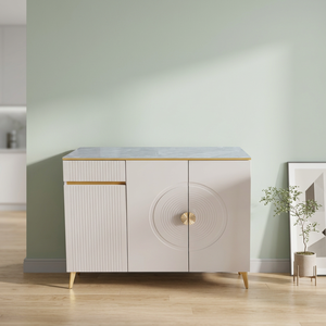 Modern Wooden <b>Shoe</b> Rack Cabinet Freestanding Narrow Entryway <b>Storage</b> Console Ventilated Door Living Room Furniture - Product Image 3