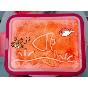 Nieuwe Aankomst Verf Je Eigen Zand Tekentafel Speelgoed Zand Educatieve Kunst Set Kinderen Verlicht Zand Schilderij Tafel Met Accessoires - Product Image 3