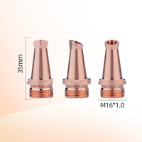 Buse de soudage au laser en cuivre pour machine de soudage au laser à fibre portative, accessoires de remplacement