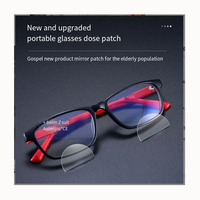Lunettes de lecture portables à monture fine en PC, verres bifocaux, option logo personnalisé, verres transparents, indice de réfraction 1.56, en stock UE/US