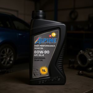 น้ำมันเครื่องอัลไพน์ เกียร์ออยล์ 80W-90 API GL-4 ยูนิเวอร์แซล ไฮเพอร์ฟอร์แมนซ์ 1 ลิตร น้ำมันเครื่องสังเคราะห์แท้สำหรับรถยนต์ - Product Image 3