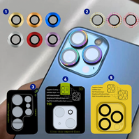 Protection d'objectif d'appareil photo couleur de haute qualité populaire pour iPhone 12 Pro