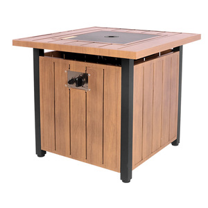 Fábrica directamente Teslin + Material de acero al aire libre gas propano jardín patio mesa de fogata - Product Image 3