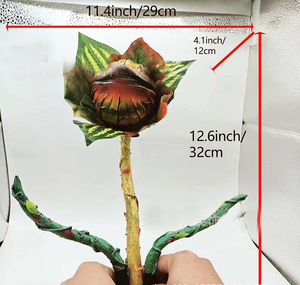 Figura Decorativa de Resina de Halloween, <span class=keywords><strong>Audrey</strong></span> <span class=keywords><strong>II</strong></span>, Planta Piranha, de la Película Little Shop of Horrors, Estatua de <span class=keywords><strong>Audrey</strong></span> <span class=keywords><strong>II</strong></span> para Jardín - Product Image 3