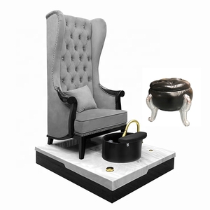 DIY platformu tırnak salonu yüksek geri lexor kraliçe taht pedikür spa sandalyesi - Product Image 4