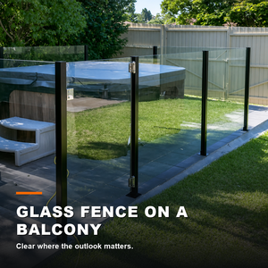 Commercial Glass Fence Screens Architectural Perimeter Barriers for Property Developers Construction Teams and Retail Projects - Product Image 3