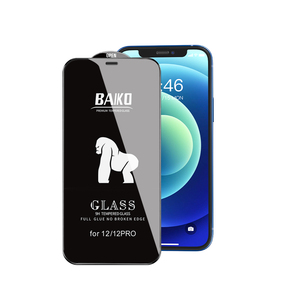 Protector de Pantalla BAIKO Ultra HD Antipolvo 2.5D, Protector de Pantalla de Vidrio Templado Curvo 3D al por Mayor para <span class=keywords><strong>iPhone</strong></span> <span class=keywords><strong>11</strong></span>, 12, 13, 14 Series - Product Image 2