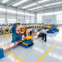 Machine à découper les bobines d'acier Guangchi, fabricant chinois, entraînement motorisé, 40 m/min, haute vitesse, multifonctionnelle, découpe facile des bobines