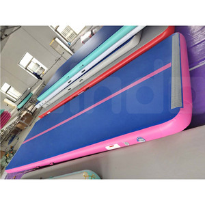 Colchoneta Inflable de Gimnasia, <span class=keywords><strong>Mini</strong></span> Pista de Aire Verde de 5x2x0.2m, Lista para Enviar - Product Image 6