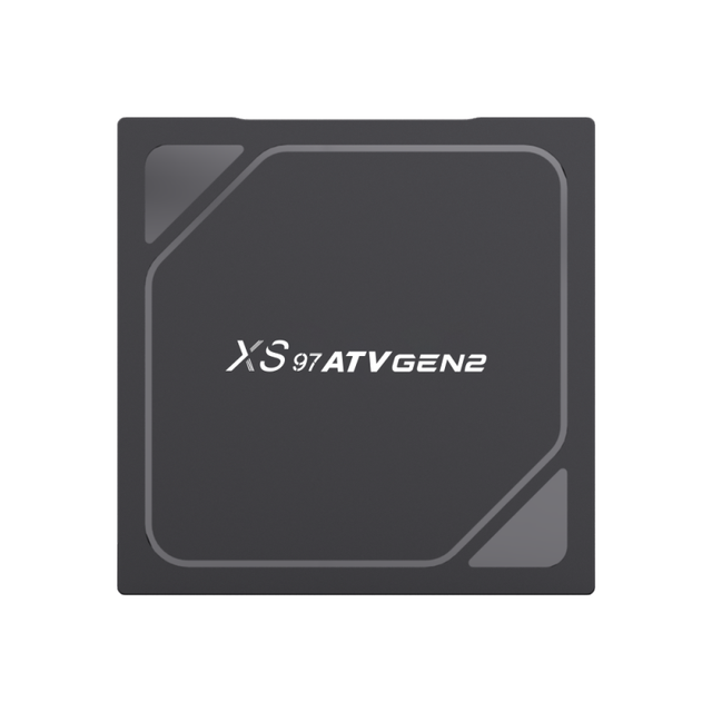 Wholesale XS97 ATV HDR 4K Android TV Box with WiFi 2+16GB Quad Core Smart Features BT Support Popular Discount