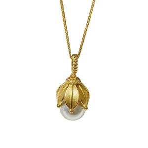 Accessoires en perles DIY 31195, pendentif en argent S925, support vide avec perles rondes de 10 à 13 mm, cache-cernes, pendentif de collier en jade - Product Image 5