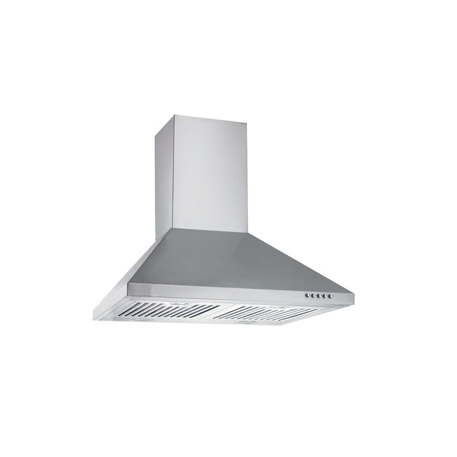 Tower Style Portable Mini Stainless Steel Kitchen Chimney Hood with Exhaust Vents Smart Extractor Fan Compact Design