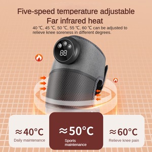 Massaggiatore per ginocchiere riscaldato per massaggio elettrico intelligente e caldo con vibrazione da massaggio per ginocchiere - Product Image 4