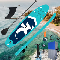 Vente en gros Stand Up Surf SUP Jet Planche à pagaie électrique Bateau aileron central Couleur personnalisée avec pompe isup