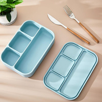 1 compartiment BPA-vrije, milieuvriendelijke, food-grade siliconen voedselcontainer 1200ml, stapelbaar, herbruikbaar, magnetronbestendig, lekvrij bentobox