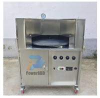 Four à pain naan automatique Machine à cuire le pita grec rotatif arabe pour roti et desserts