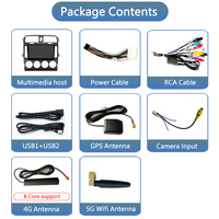 Reproductor multimedia de DVD para coche con Android Auto y CarPlay de 9 pulgadas para KIA Carnival 2002-2006 con navegación GPS, FM, AM y DSP