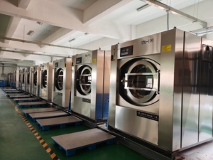 Équipement de blanchisserie <span class=keywords><strong>professionnel</strong></span>, machines à laver commerciales de <span class=keywords><strong>50</strong></span> <span class=keywords><strong>kg</strong></span> - Product Image 4