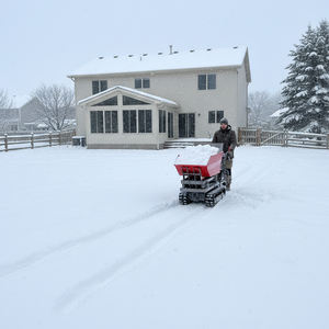 Mini volquete sobre orugas multifuncional con orugas de 10 toneladas portador de orugas de carga automática mini vehículo agrícola volquete sobre orugas - Product Image 5
