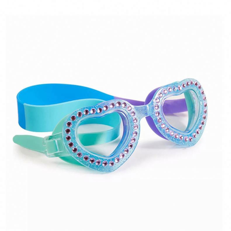 Children's Anti-fog Swimming Goggles Universal Equipment Cartoon Diamond-encrusting Candy Color Goggles Wholesale