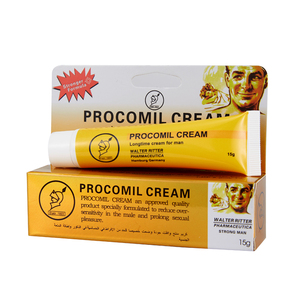 Hoogwaardige Procomil crème voor mannen, natuurlijke kruidengel voor penisverzorging, effectief, 15g, gele seksvertragende crème - Product Image 5