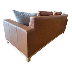 Ensemble de canapés de salon de luxe à trois places en <span class=keywords><strong>cuir</strong></span> synthétique Chesterfield moderne personnalisé - Product Image 6