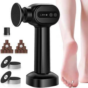 Kit Profesional de Manicura y Pedicura, Lima Eléctrica para Pies con Mango Largo, Exfoliante para Pies, Base de Carga, Eliminador de Callos - Product Image 5