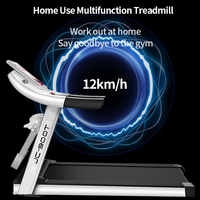 Tapis roulant électrique portable pliable motorisé Kepler avec écran LED sans moniteur de fréquence cardiaque