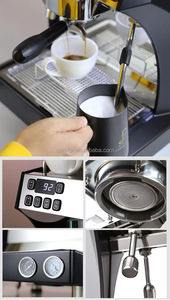 Máquina de Café Espresso Profesional Semiautomática Comercial para Baristas, Fabricada en China, en Venta - Product Image 3