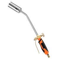 Pistolet de brûlage à gaz liquéfié domestique en acier inoxydable pour brûler les poils de porc et la viande
