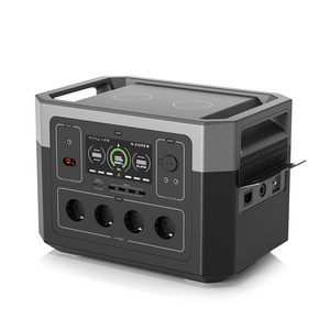 Centrale Électrique Portable 2000W avec Batterie LiFePO4, Générateur Solaire, Système Énergétique à Onde Sinusoïdale Pure 2400W - Product Image 1