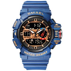 Reloj Digital SMAEL 8043 para Hombre, Reloj Deportivo Impermeable, Reloj Electrónico de Cuarzo - Product Image 3