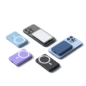 2023 высококачественный беспроводной блок питания оптом магнитный беспроводной литиевый аккумулятор портативный Power Bank 5000 мАч для мобильного телефона